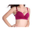 Style sans couture sans fil coton soutien-gorge avec mode de dames sexy